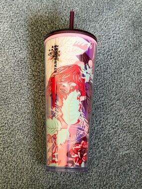 Starbucks "Enchanted Forest" tumbler. Holiday 2022 collection. 24 oz (Venti).